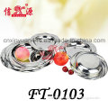 Stainless Steel Mirror Serving Deep Tray (FT-0103)